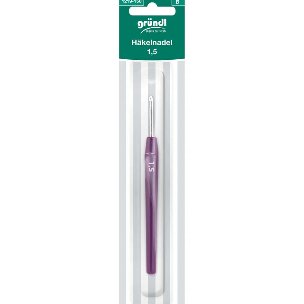 Häkelnadel mit Griff 1,5 mm
