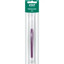 Häkelnadel mit Griff 4 mm