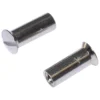 Hülsenmuttern aus Messing M4 - 2er Pack