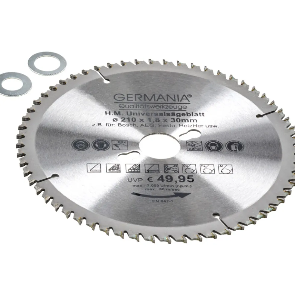 HM Multi Sägeblatt 210x30 mm 60 Zähne universal