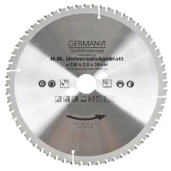 HM Multi-Sägeblatt 250x30mm 60 Zähne universal