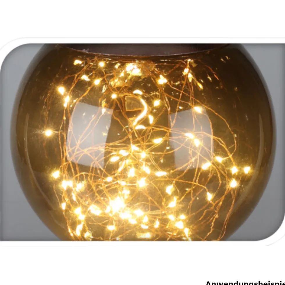 Hängelampe Ø 18 cm mit 80 LEDs und Timer