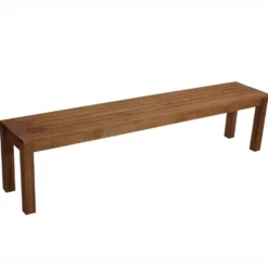 Hockerbank XL, 190 x 36 x 46 cm, Holz Eukalyptus geölt