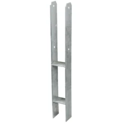 H-Pfostenträger 91 x 60 x 600 mm, verzinkt