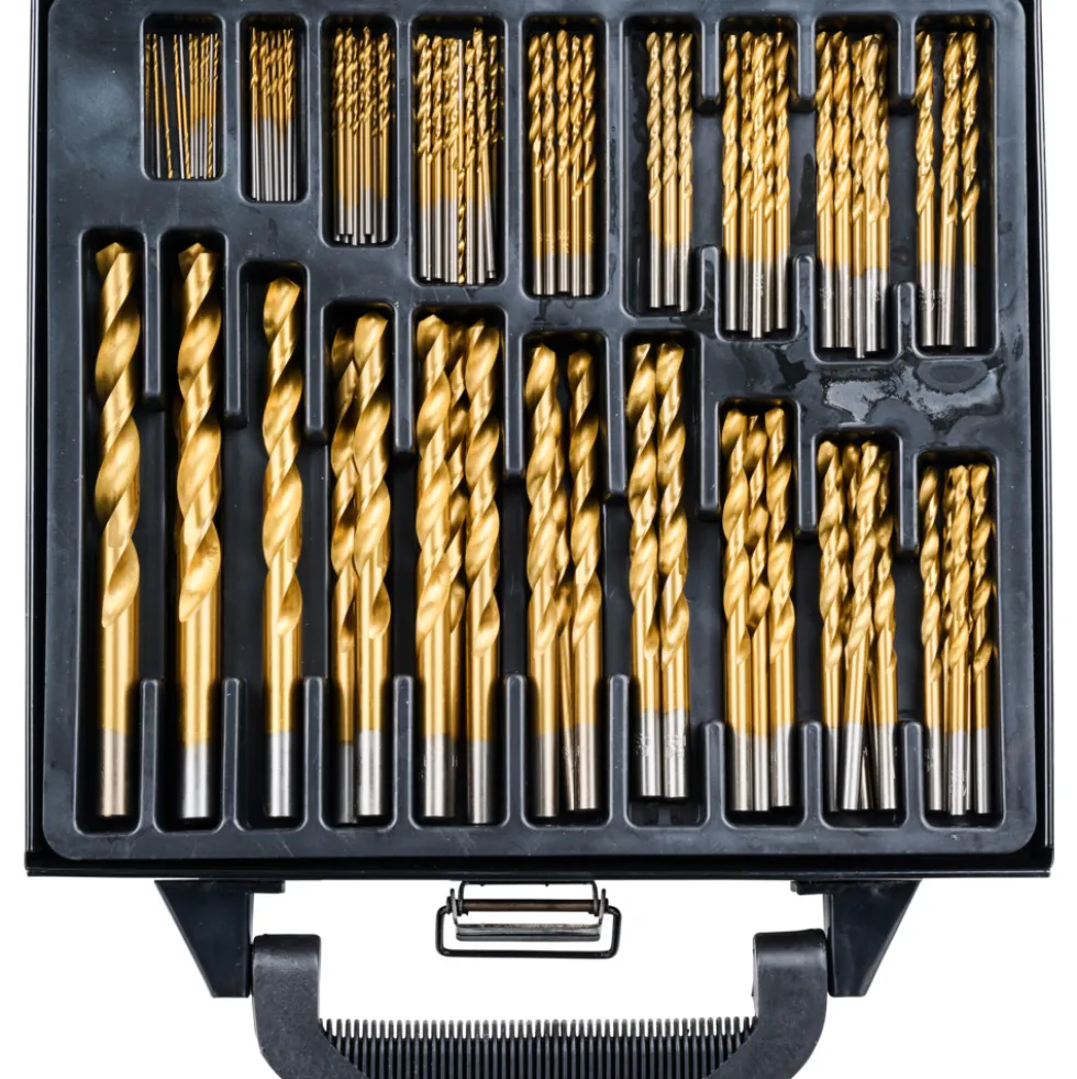 HSS-Bohrer-Set 90-teilig Kernlochbohrer Nietenbohrer