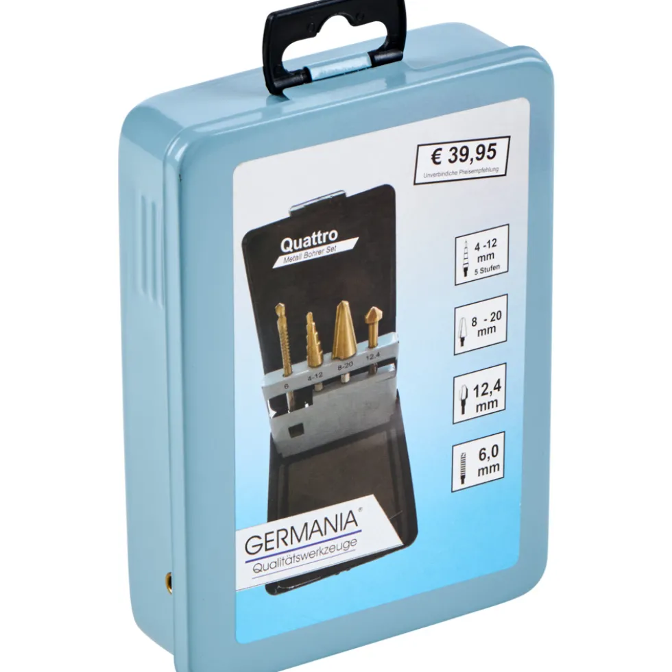 HSS Bohrer Universalbohrer Set Titan Nitrid beschichtet