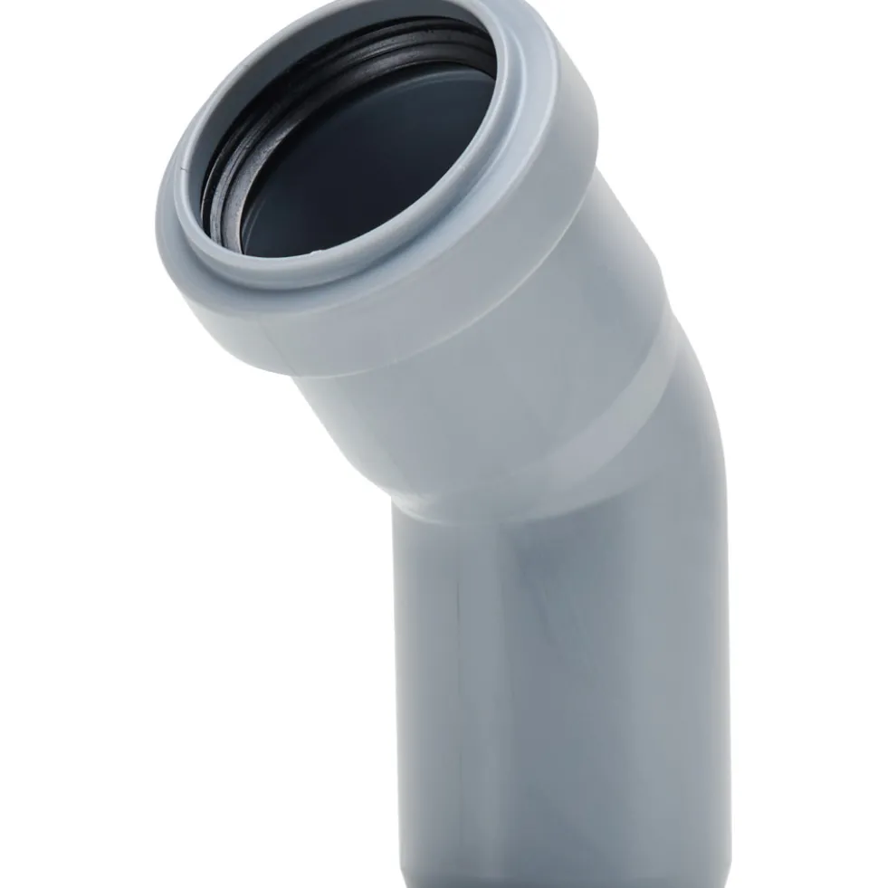 HTB-Abwasserbogen DN 40 mit 45° Winkel
