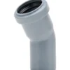 HTB-Abwasserbogen DN 40 mit 30° Winkel