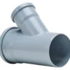 HTEA Einfach-Abzweig DN 110/75 mit 45° Winkel