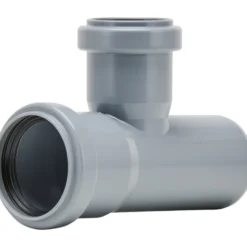 HT-Einfach-Abzweig DN 50/40 87° Polypropylen, mit Steckmuffe