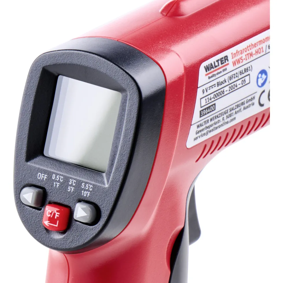 Infrarot Thermometer mit Laserpointer