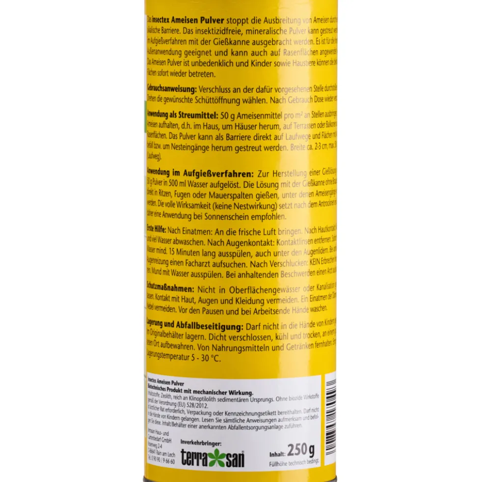 insectex® Ameisenpulver 250 g