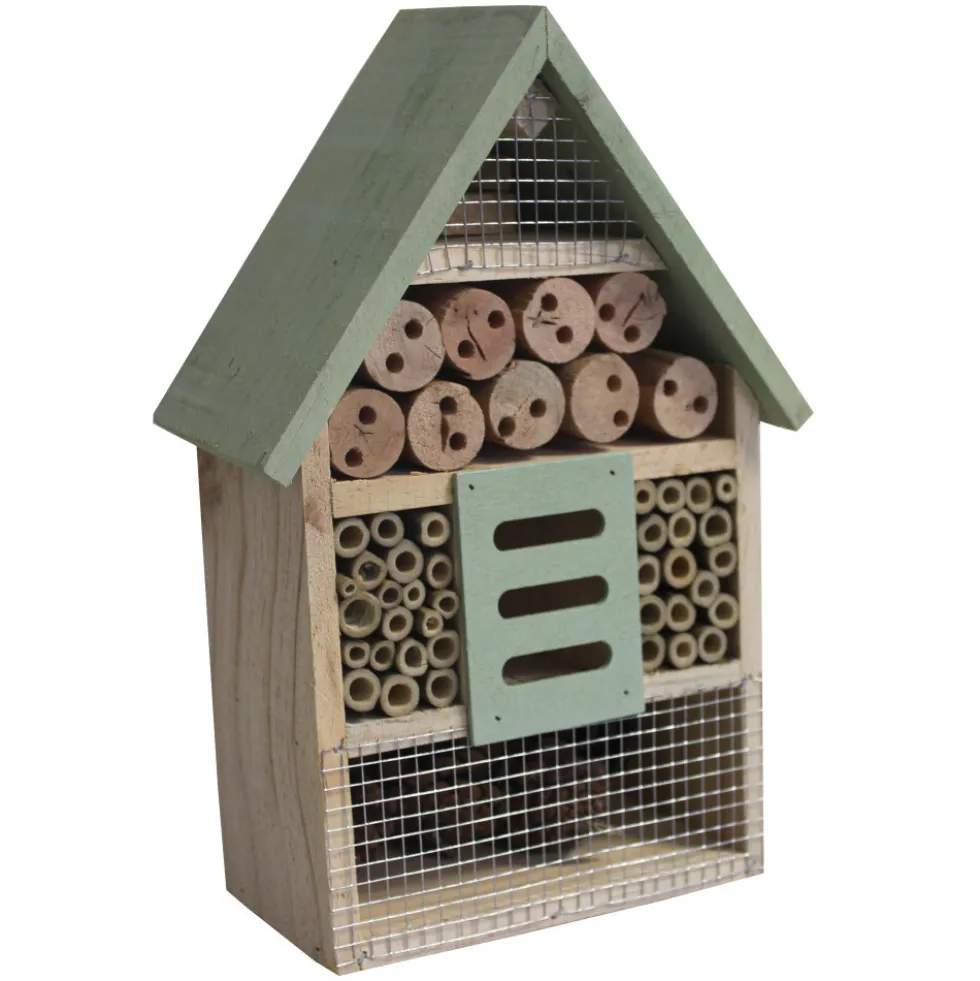 Insektenhotel in verschiedenen Farben 20 x 9 x 30 cm