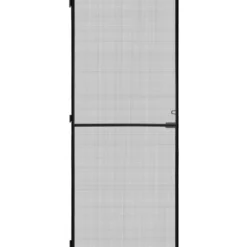 Insektenschutz-Tür Action 100 x 210 cm anthrazit mit Fiberglasgewebe