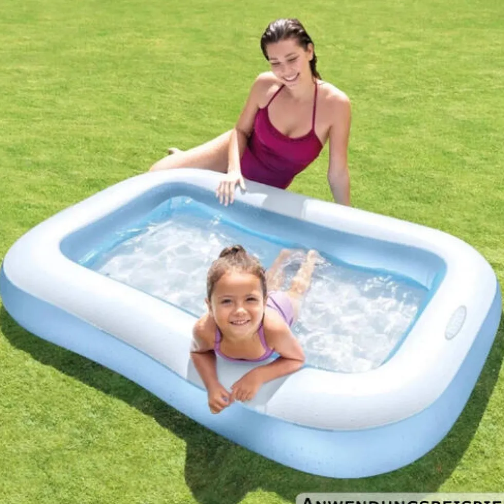 INTEX® Pool "Rectangular" 166 x 100 x 25cm