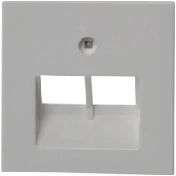 ISDN-Abdeckung Standard Quadro weiss Kunststoff Abdeckung