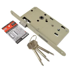 ISEO ZT-Einsteckschloss mit Einbausicherung links 72mm
