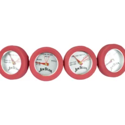 JIM BEAM Mini-Thermometer, 4er-Set