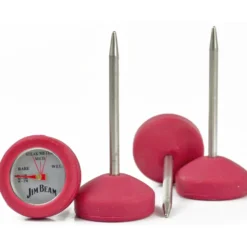 JIM BEAM Mini-Thermometer, 4er-Set