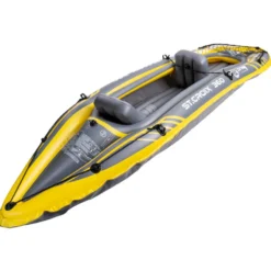 Kajak St. Croix aufblasbar für 2 Personen aus PVC mit Fußpumpe und Paddel - B-Ware