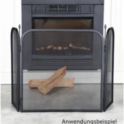 Kamin-Funkenschutz klappbar 53 x 96,5 cm
