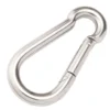 Karabiner 8 x 80 mm Edelstahl Belastbarkeit 230 kg