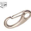 Karabiner 50 x 24 mm, oval, Edelstahl