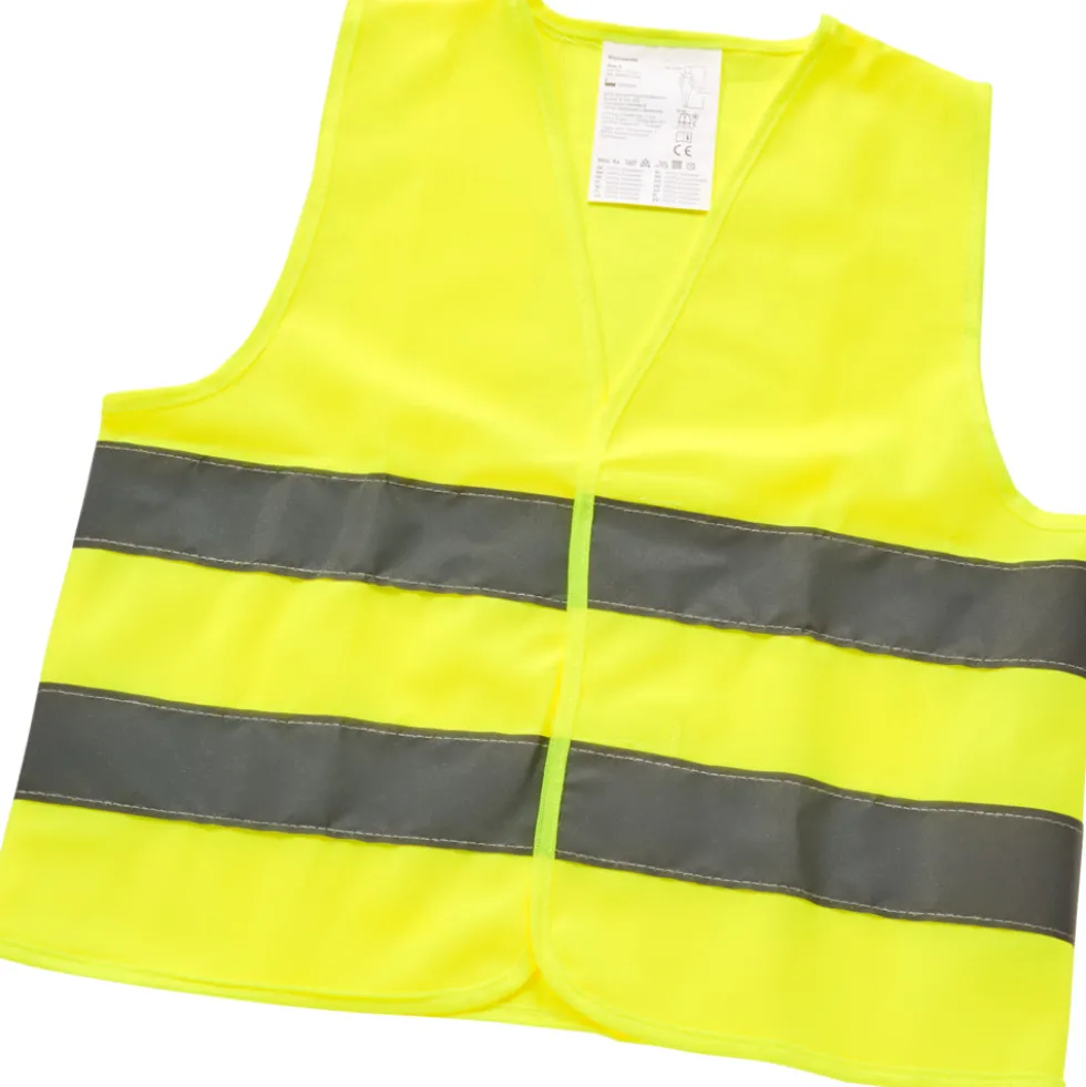 Kinder/Jugend Warnweste, 132-140 cm, 1 Stück, gelb