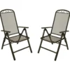 Klappsessel Hochlehner 2er Set 60 x 68 x 112 cm