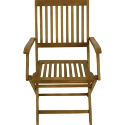 Klappstuhl-Set BENITA, 2-teilig, Akazienholz geölt