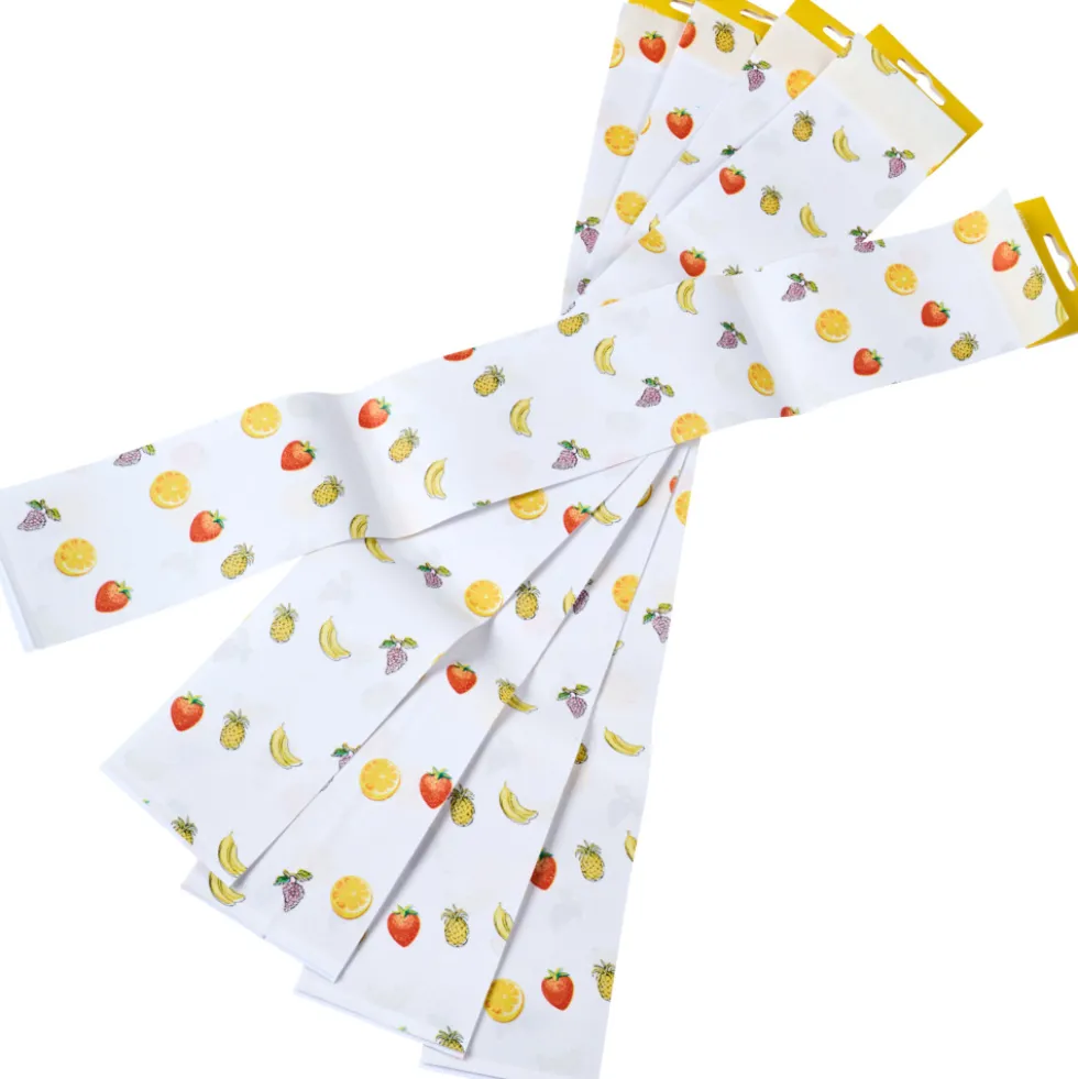 Klebefliegenfalle mit Fruchtdesign 5er Set
