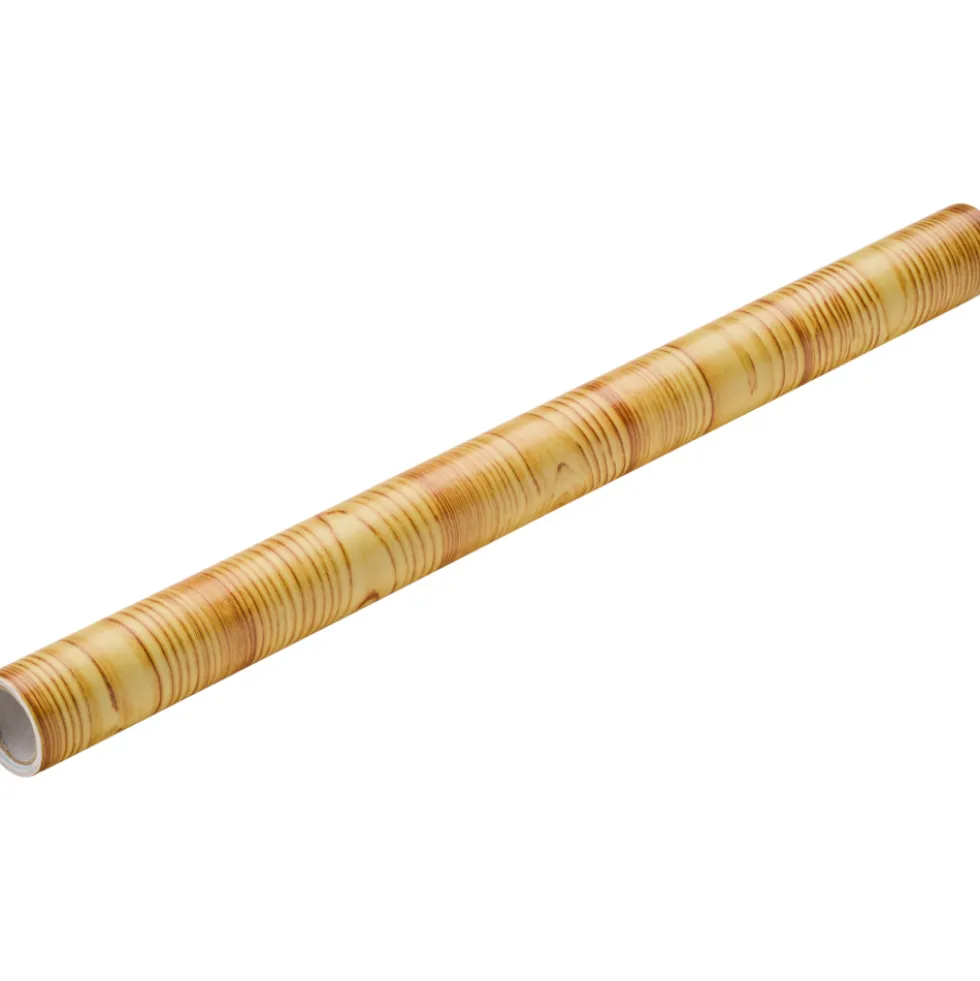 Klebefolie 200x45cm Holz Kiefer hell Dekofolie Selbstklebefolie Möbelfolie