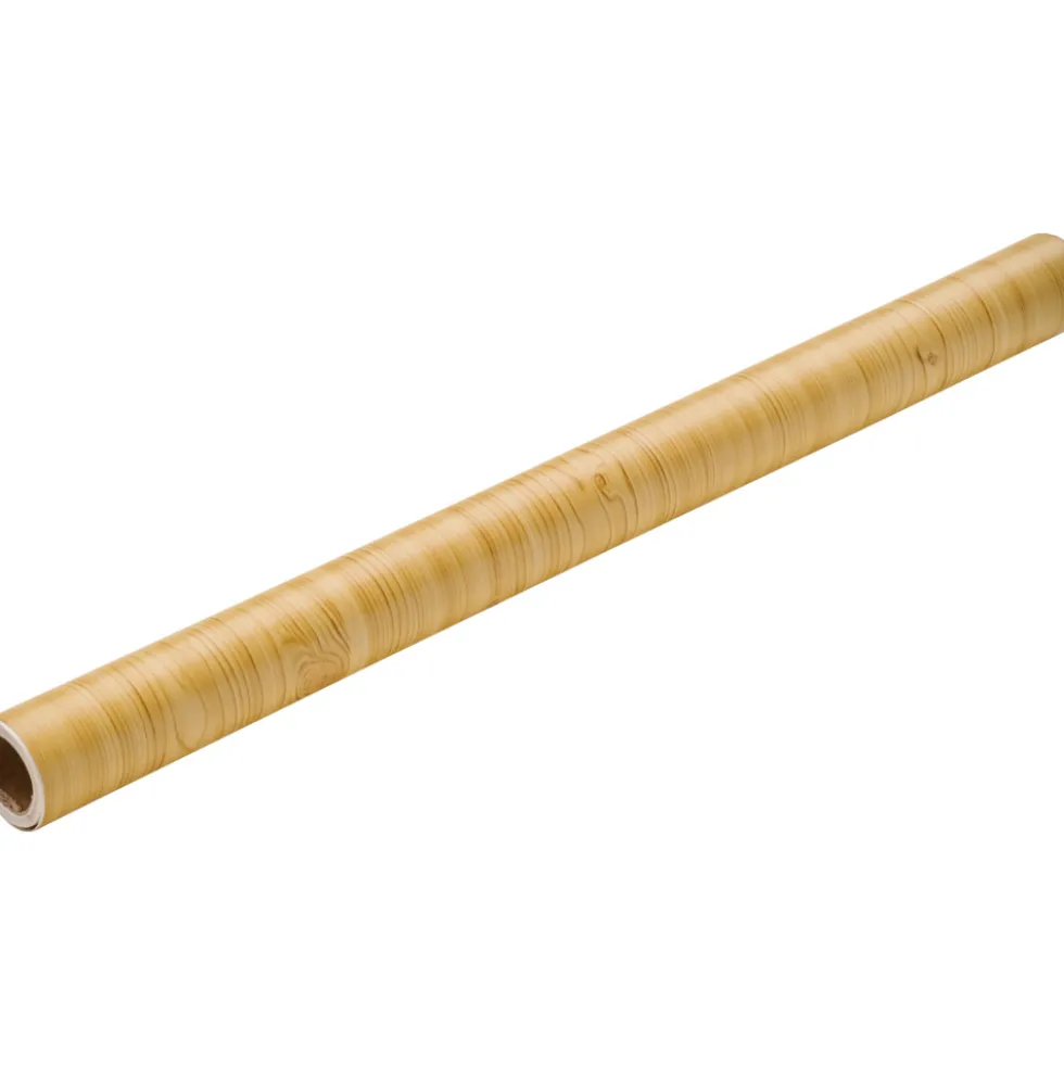 Klebefolie 200 x 45 cm mit beigen Fichtenmotiv