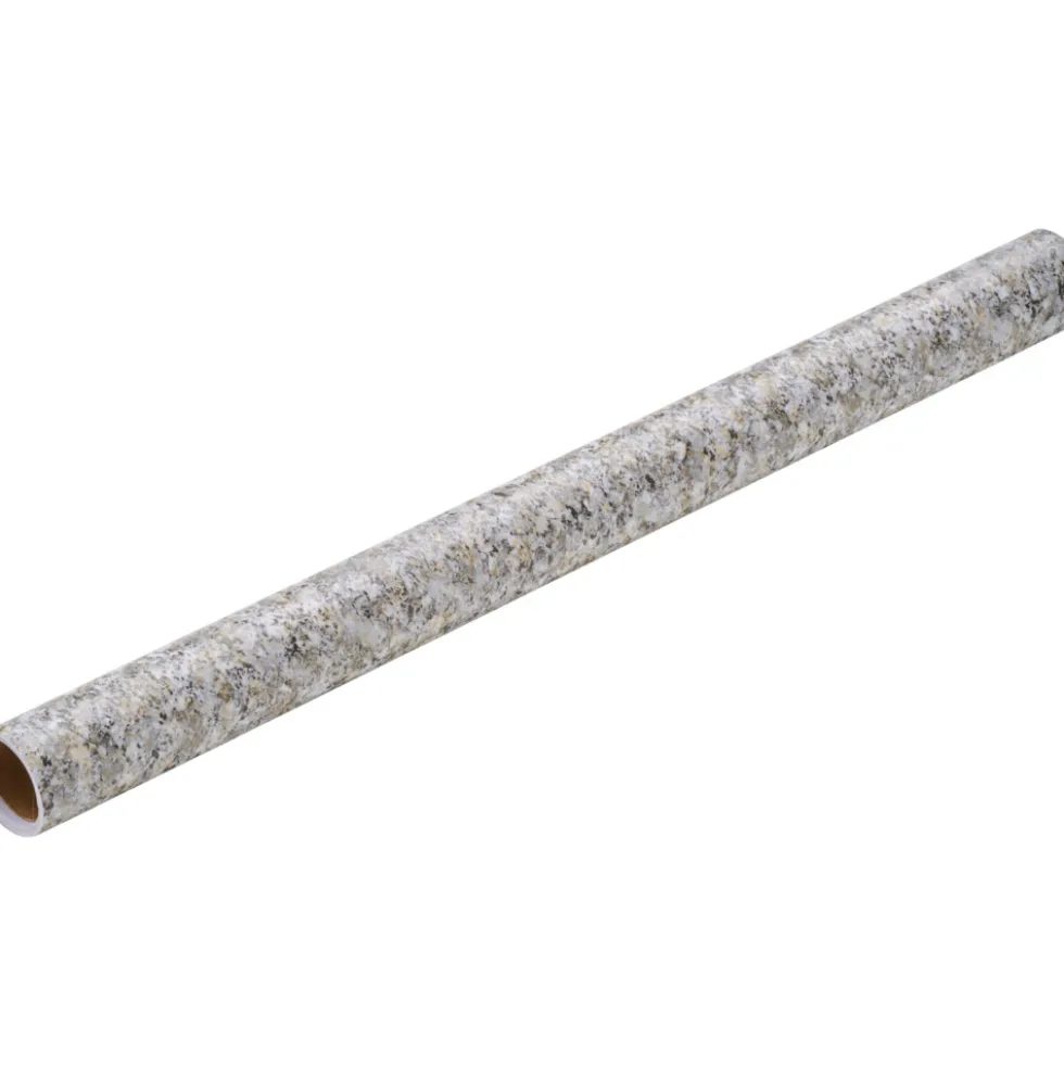 Klebefolie 200x45cm Stein Granit hellgrau Dekofolie Selbstklebefolie Möbelfolie