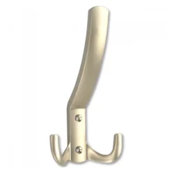 Kleiderhaken matt 16cm Wandgarderobe Haken Mantelhaken Huthaken Garderobe