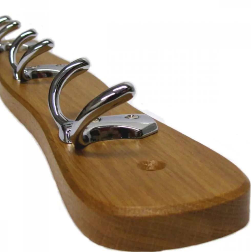 Kleiderhaken mit glänzenden Haken B-Ware