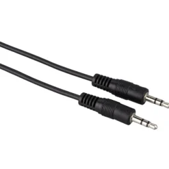 Klinkenkabel 3,5 mm 75 cm, schwarz