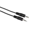 Klinkenkabel 3,5 mm, 1,5m in schwarz