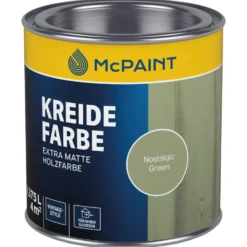 Kreidefarbe Nostalgic Green 375 ml, Holzfarbe für Innen & Außen