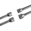 Kreuzschlüssel aus Stahl, silber