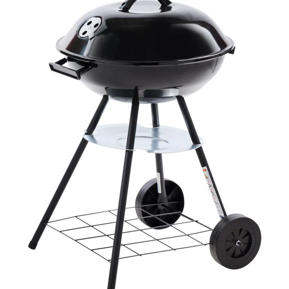 Kugelgrill fahrbar Metall-Grillrost Ø 41,5 cm