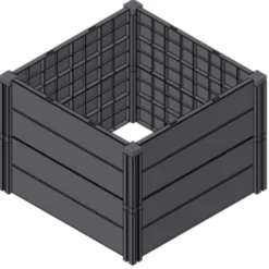 Kunststoff-Hochbeet Demeter M 336 Liter anthrazit