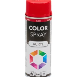 Lackspray glänzend 400 ml Acryl RAL 3020 verkehrsrot