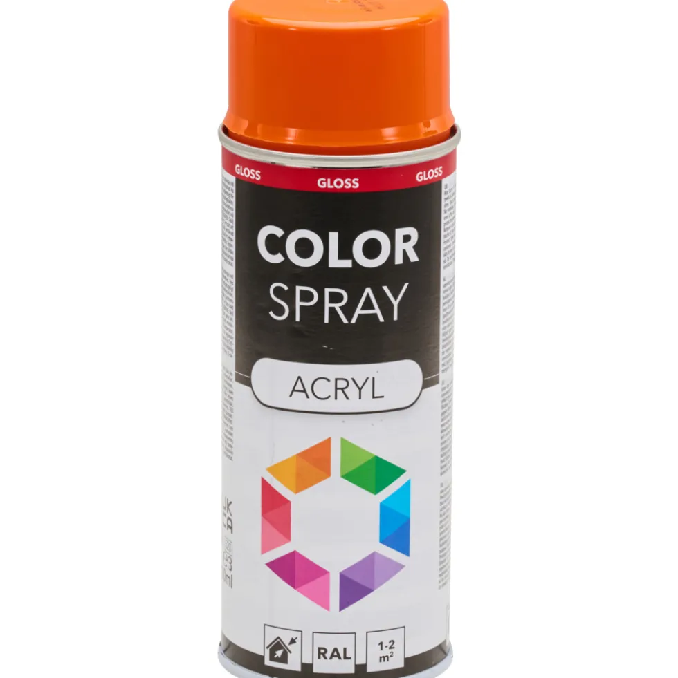 Lackspray glänzend 400 ml Acryl RAL 2004 reinorange