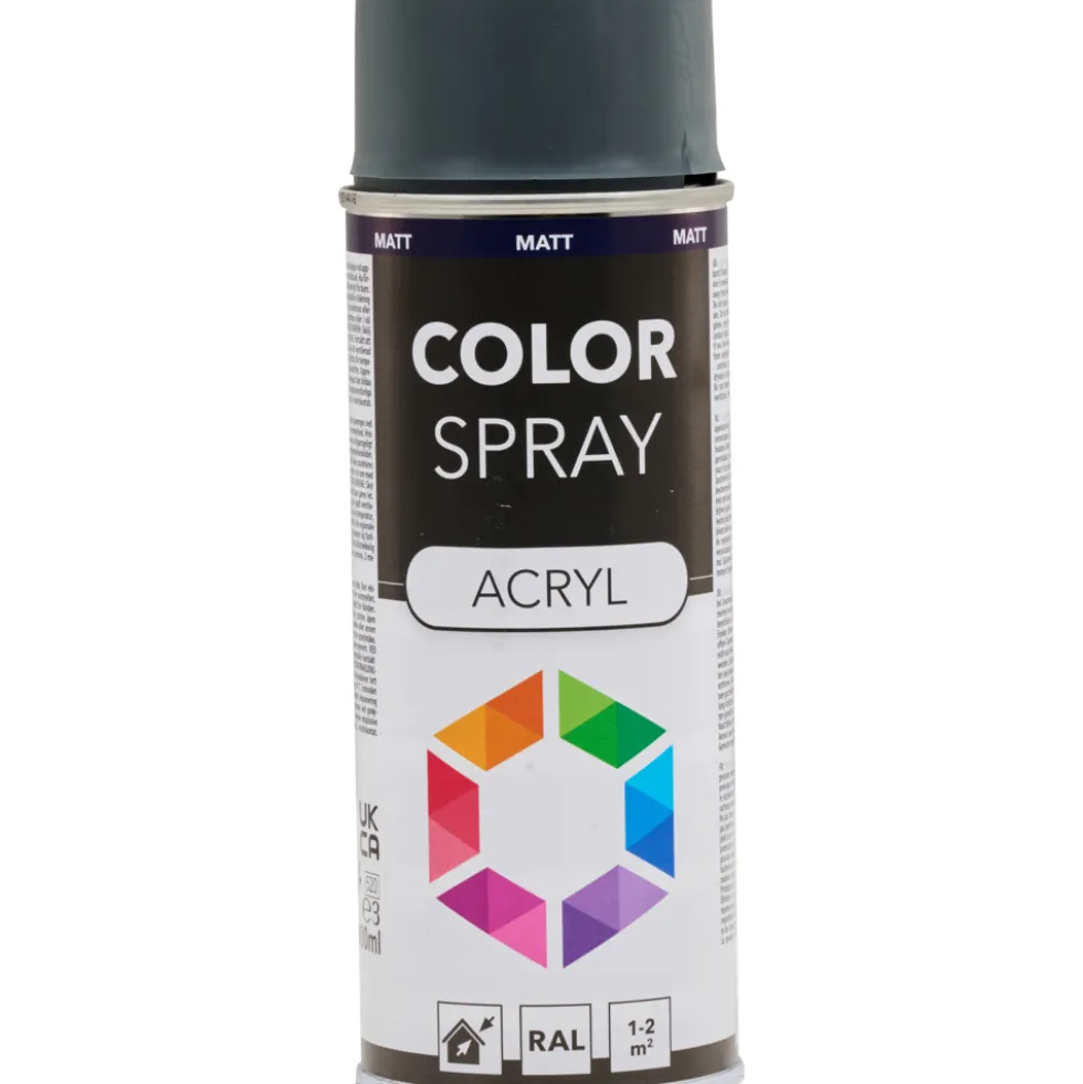 Lackspray 400 ml Acryl RAL7011 Eisengrau matt