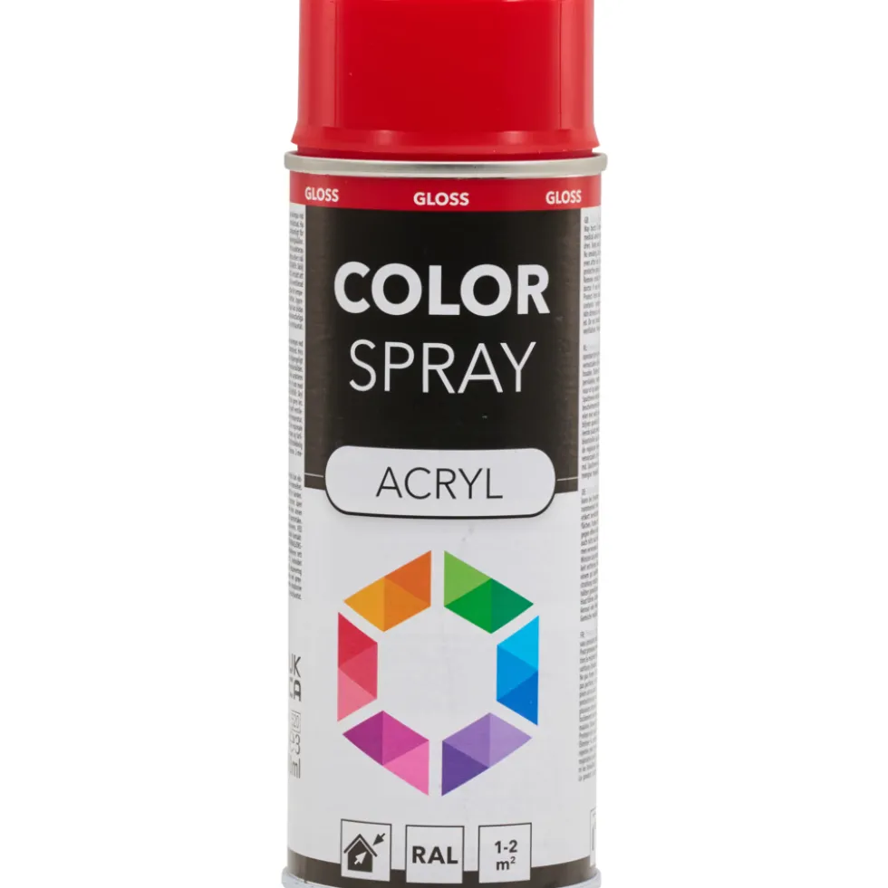 Lackspray 400 ml Acryl RAL3000 feuerrot