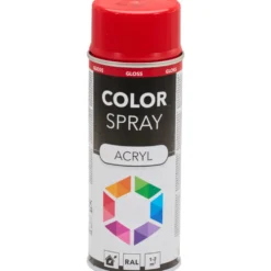 Lackspray 400 ml Acryl RAL3000 feuerrot