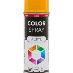 Lackspray 400 ml Acryl RAL1007 Narzissengelb