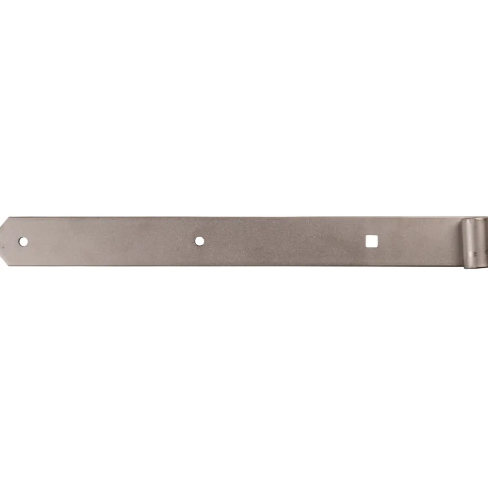 Ladenband 400 mm aus A2 Edelstahl für 13 mm Klobe zum Zaunanbau