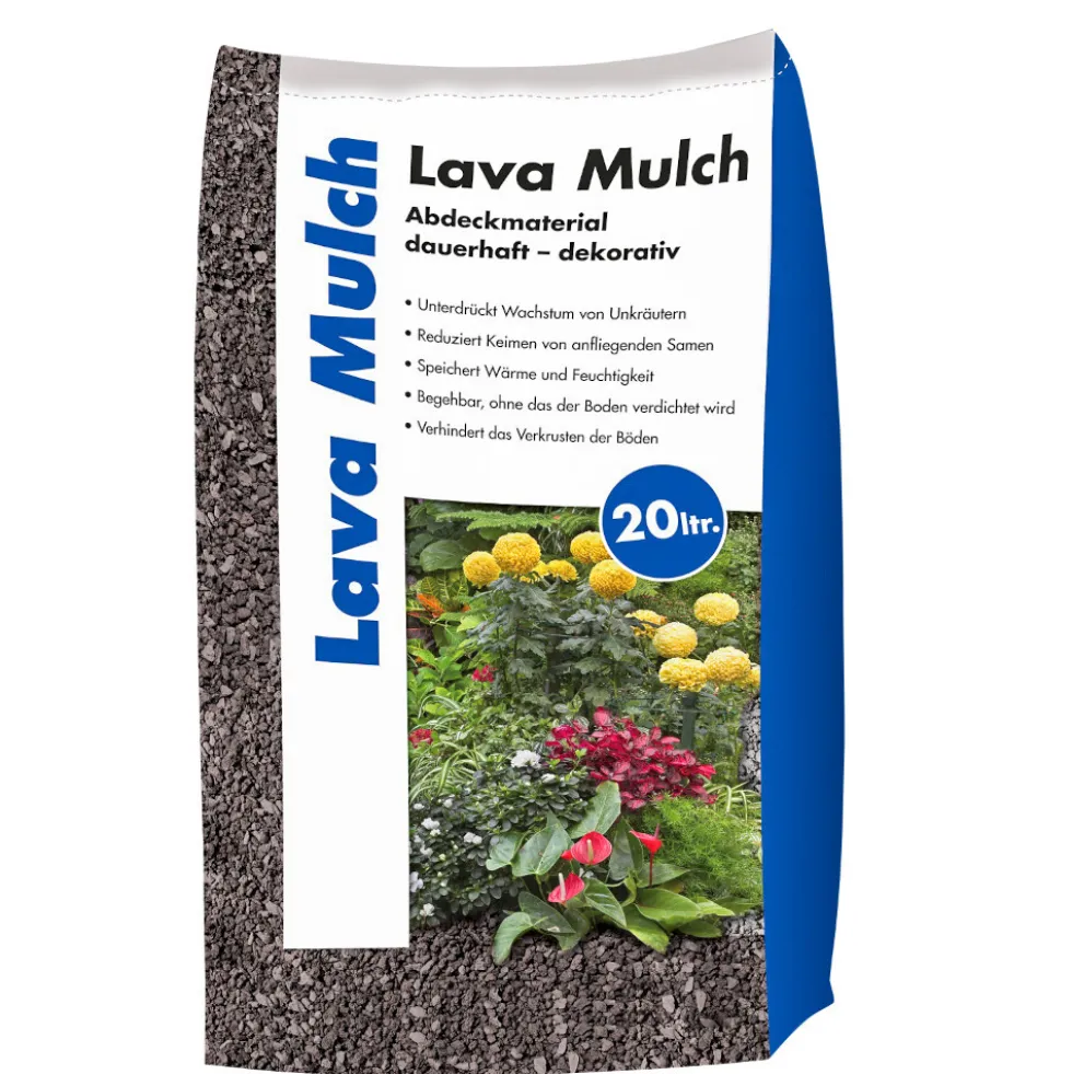 Lava Mulch anthrazit 8-16mm 20 L